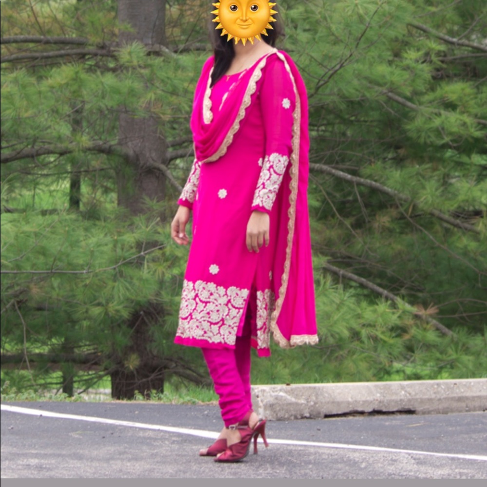 Indian dress with dupatta